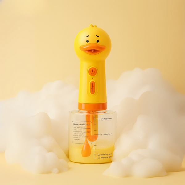 Pet Bubble Shower Machine | Duck-Shaped