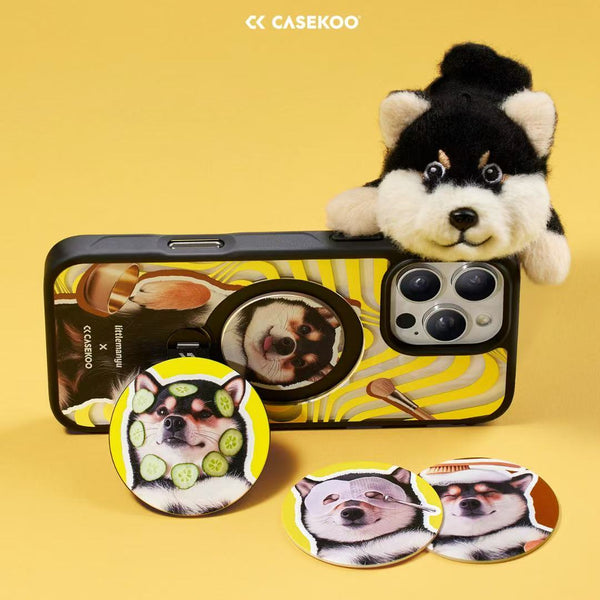 Manyu x Casekoo Pawfect Chill Time Magic Stand Pro Case Set for iPhone